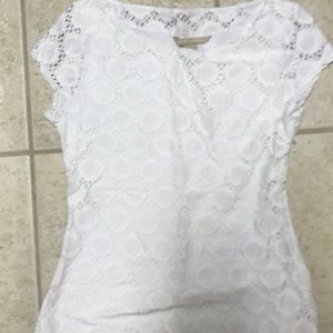 Banana republic lace top
